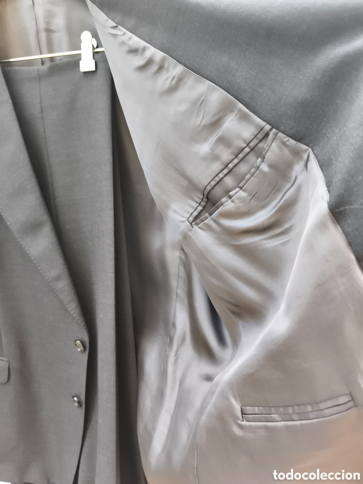 Vintage: Traje impecable, gris marengo - Foto 18