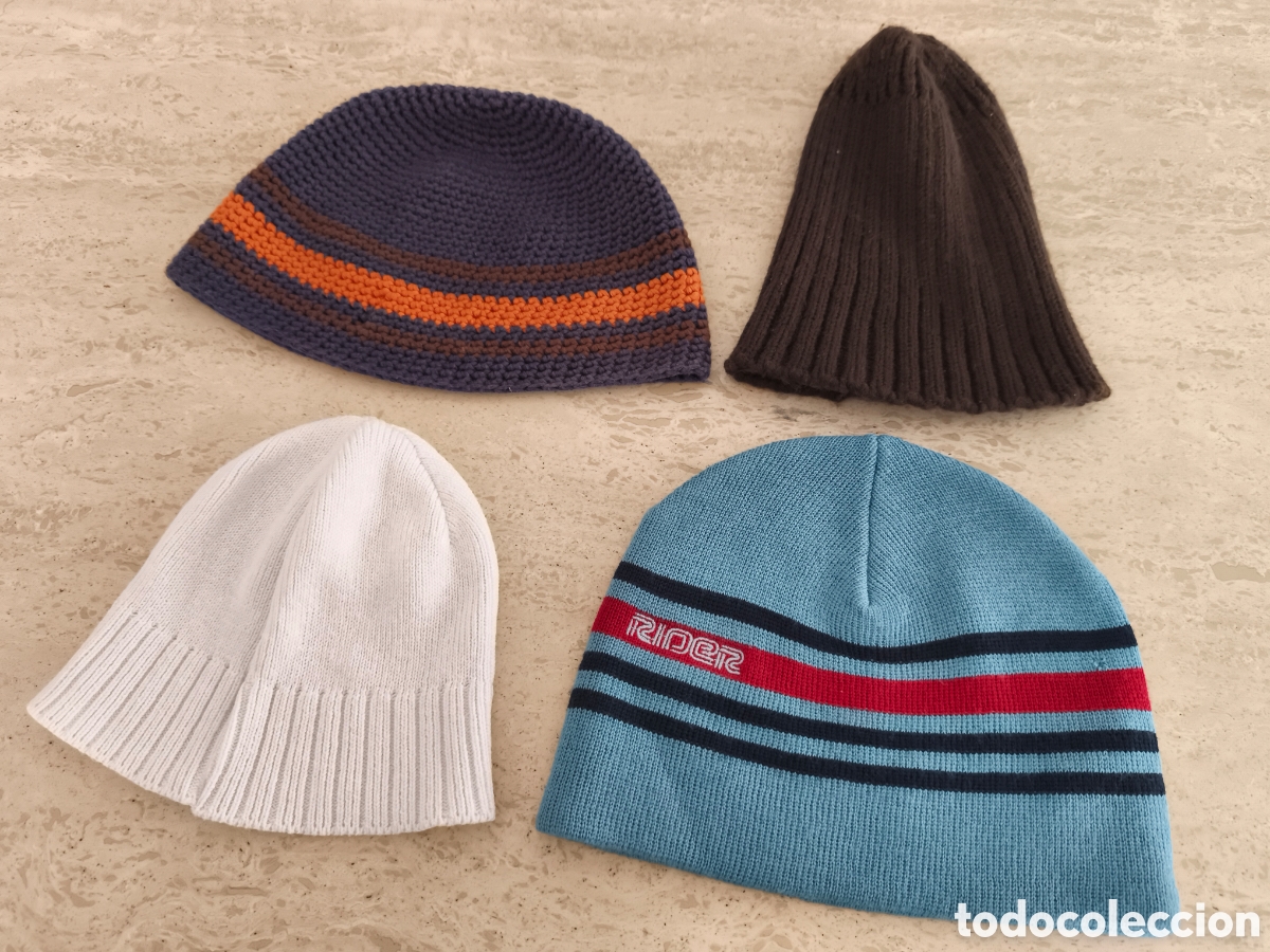 Vintage: 4 gorros, impermeables - Foto 10
