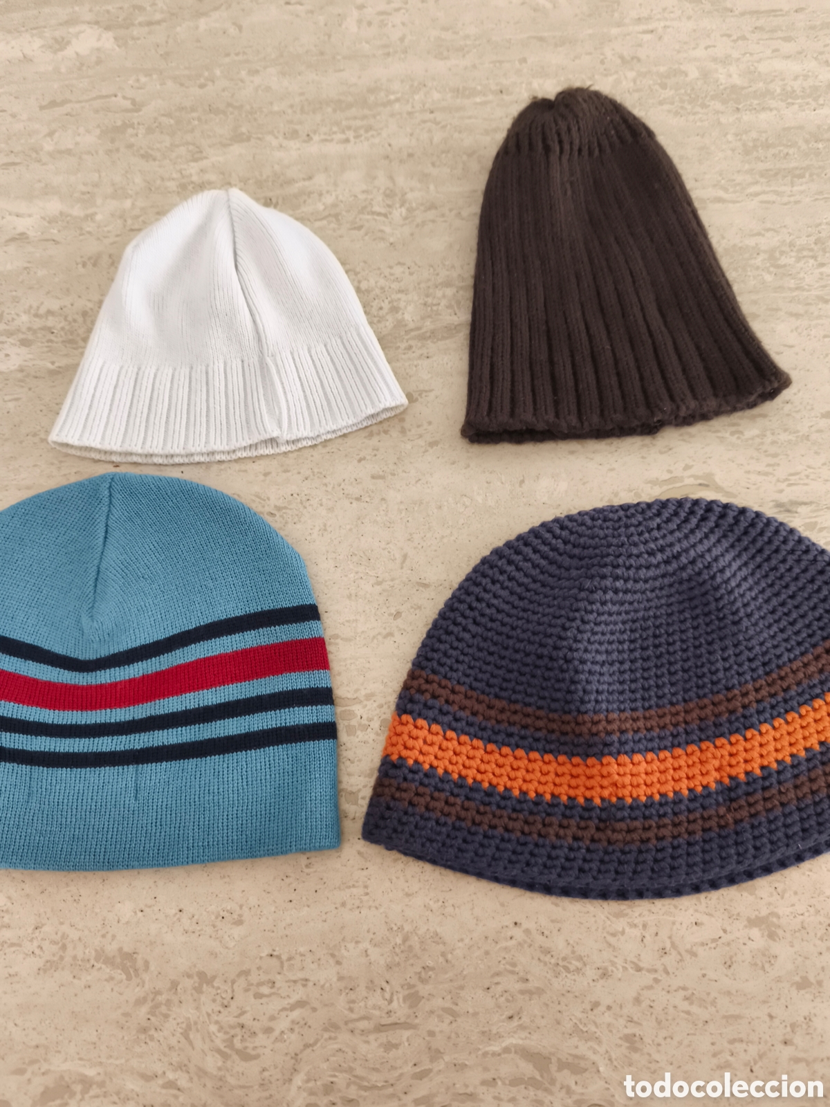 Vintage: 4 gorros, impermeables - Foto 1