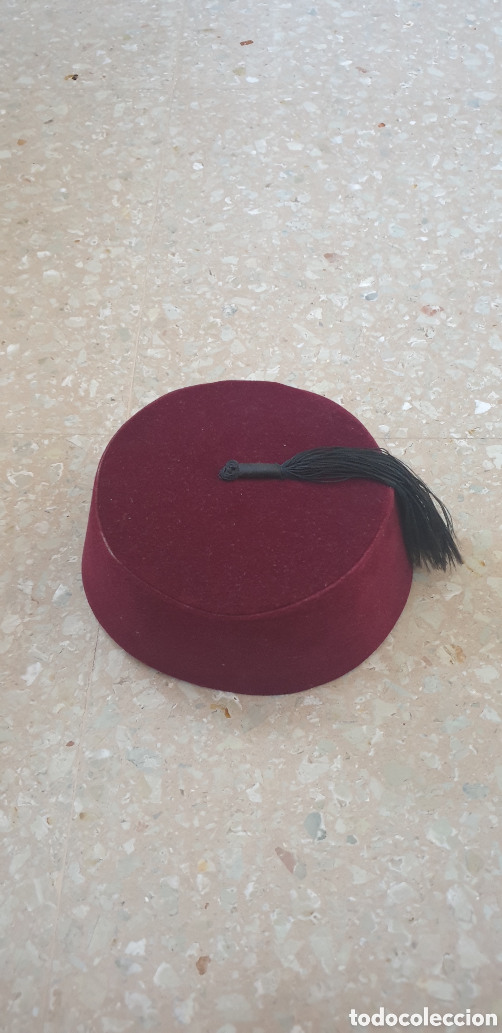 Vintage: Gorro marroqu&iacute;. Souvenir de Marruecos. - Foto 1