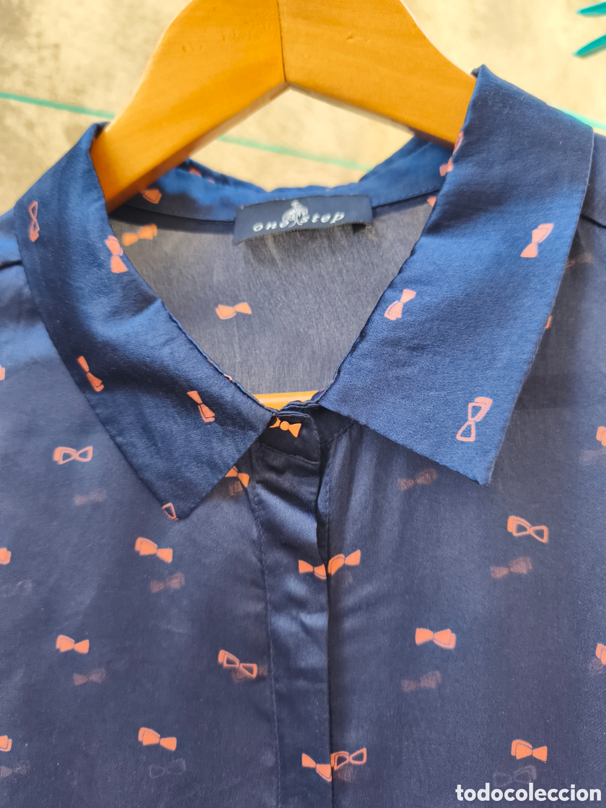 Vintage: Blusa 100% seda. One steep. - Foto 1