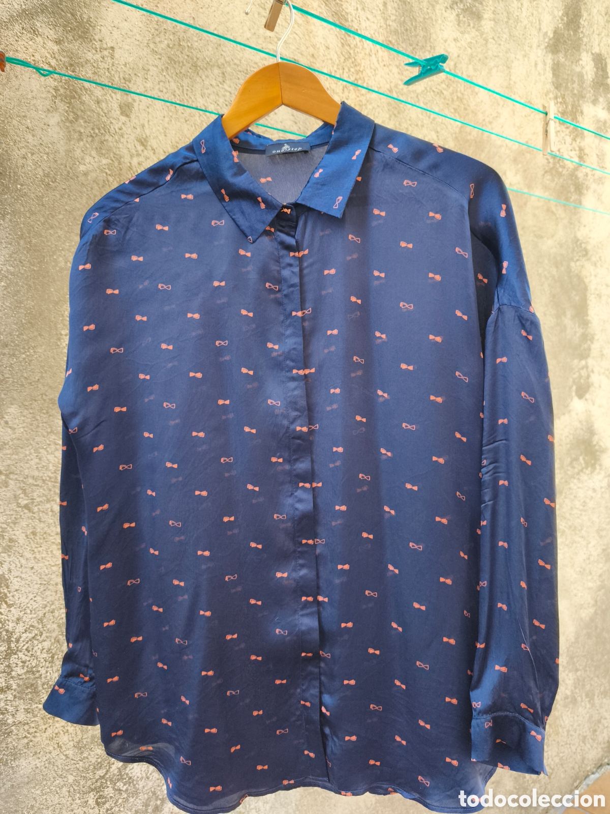 Vintage: Blusa 100% seda. One steep. - Foto 2