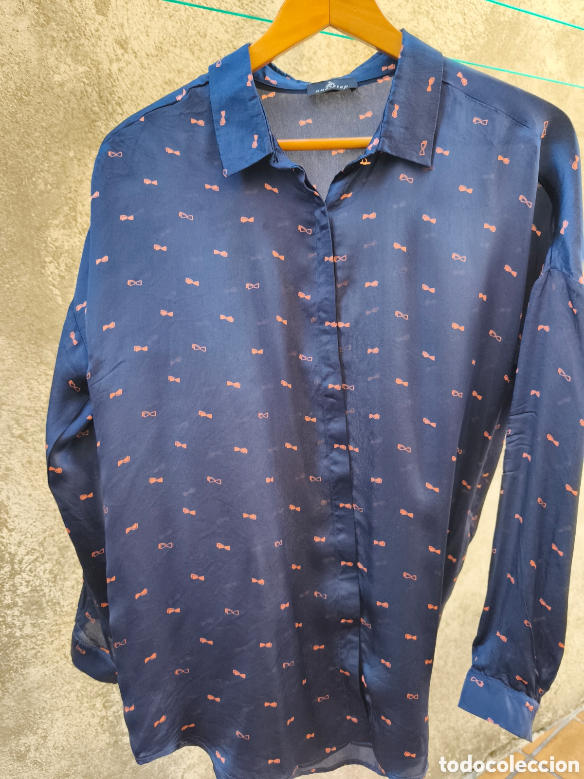 Vintage: Blusa 100% seda. One steep. - Foto 6