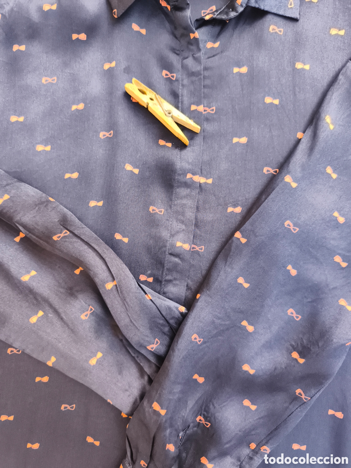 Vintage: Blusa 100% seda. One steep. - Foto 8