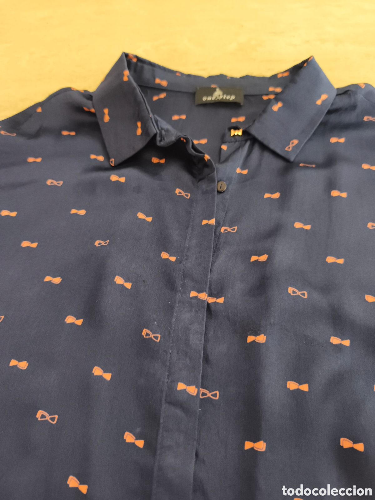 Vintage: Blusa 100% seda. One steep. - Foto 10