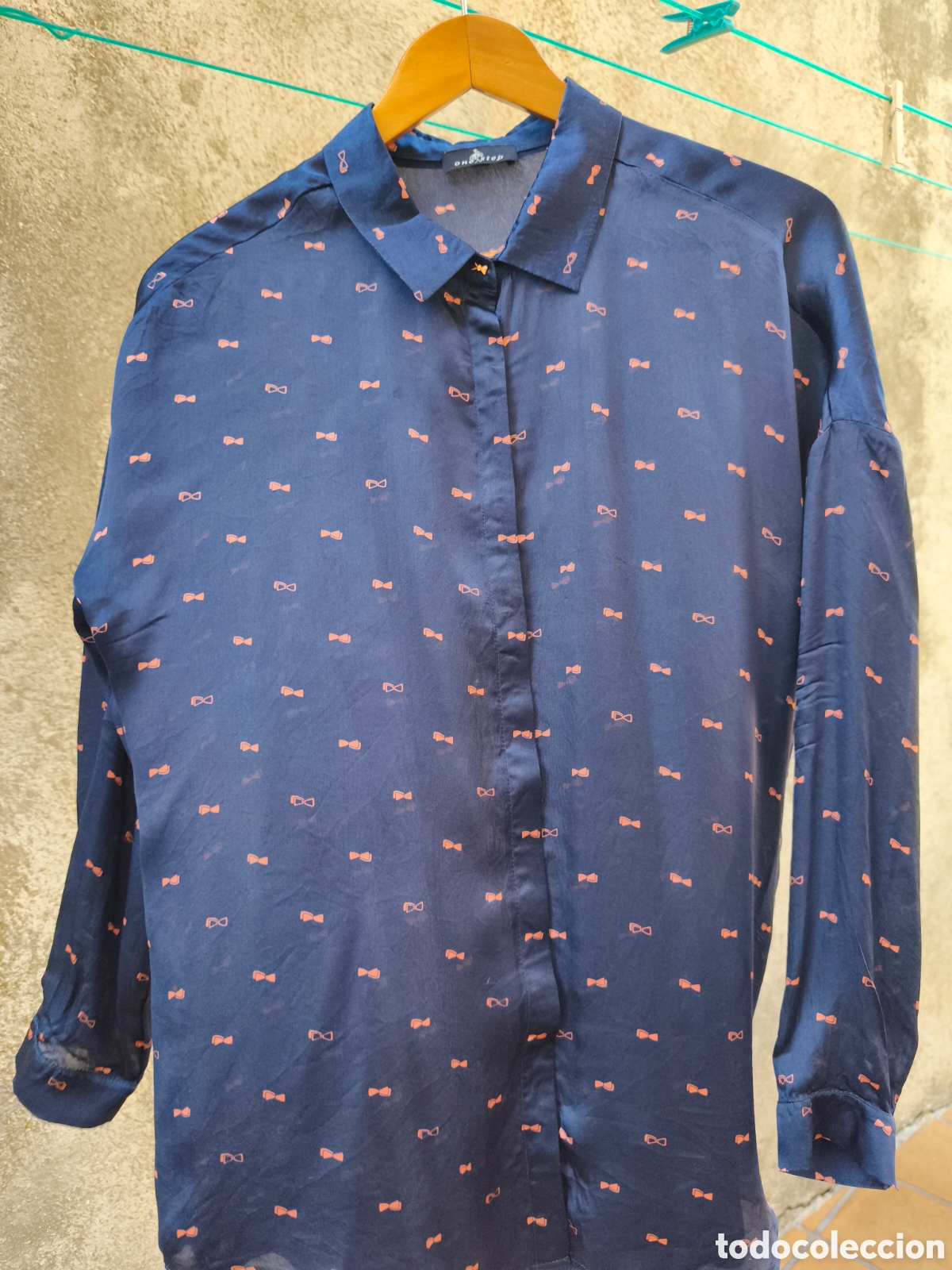 Vintage: Blusa 100% seda. One steep. - Foto 4