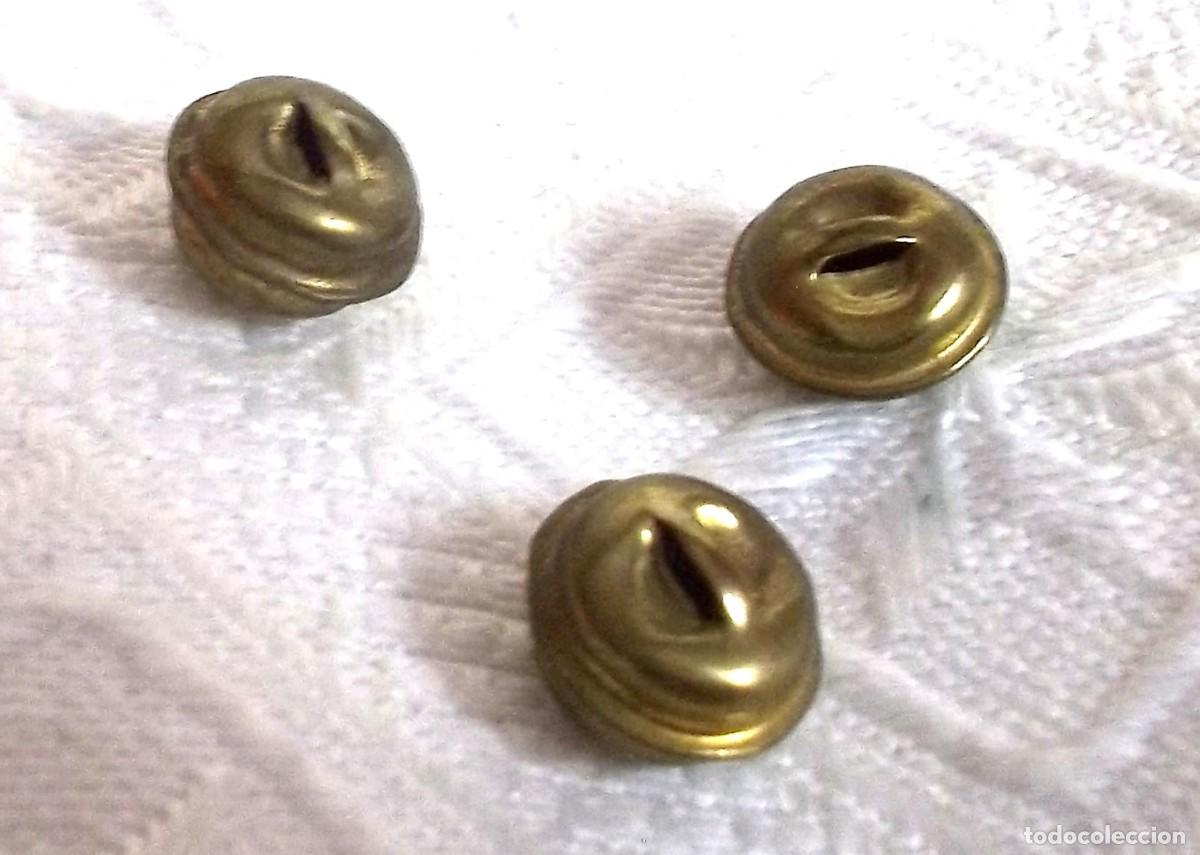 Vintage: JUEGO DE TRES CASCABELES - Foto 3