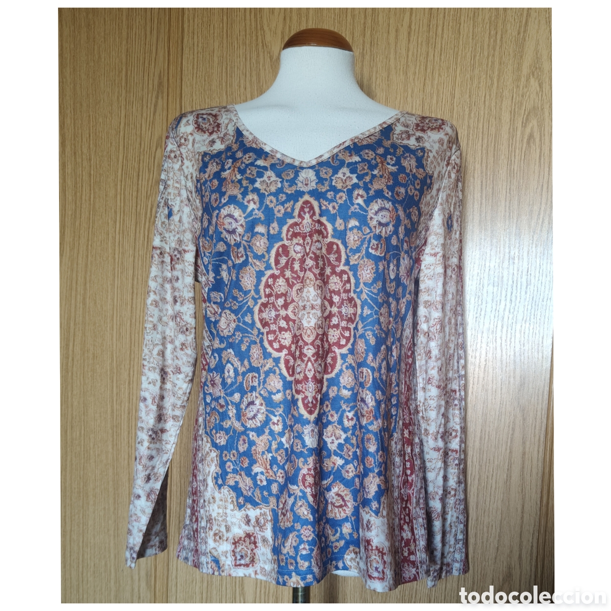 Vintage: Camiseta boho Ibiza talla M - Foto 1