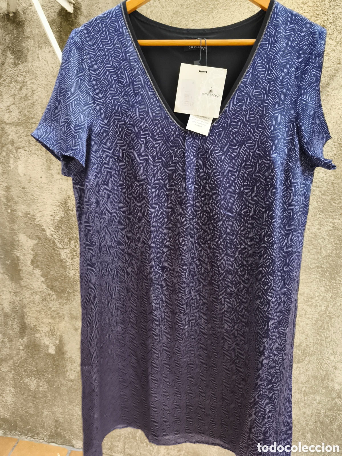 Vintage: Vestido One step, 100% seda, sin estrenar - Foto 7