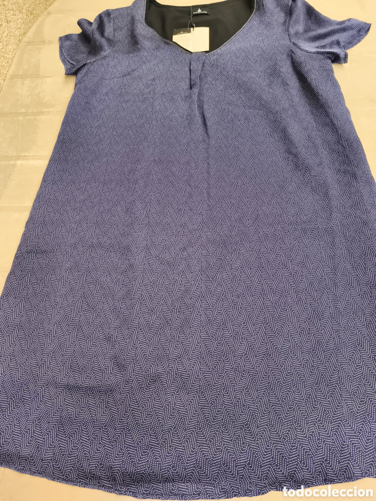 Vintage: Vestido One step, 100% seda, sin estrenar - Foto 8