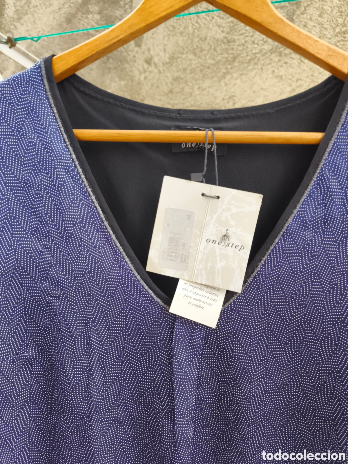 Vintage: Vestido One step, 100% seda, sin estrenar - Foto 1
