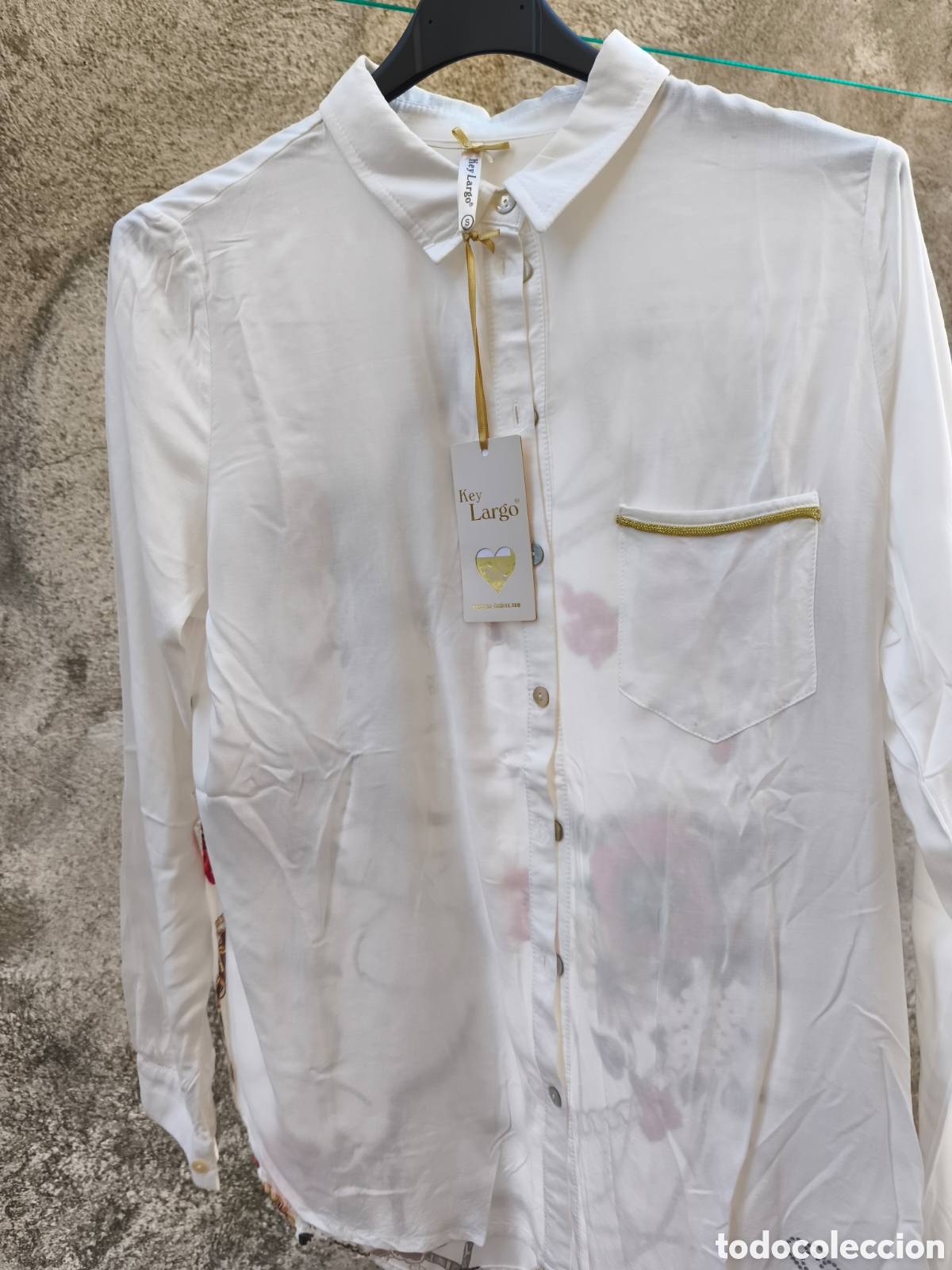 Vintage: Camisa Key Largo. Sin estrenar - Foto 4