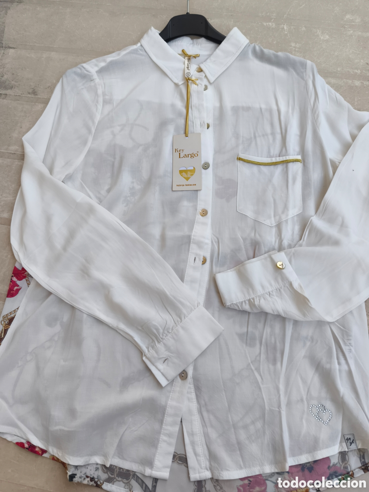 Vintage: Camisa Key Largo. Sin estrenar - Foto 5