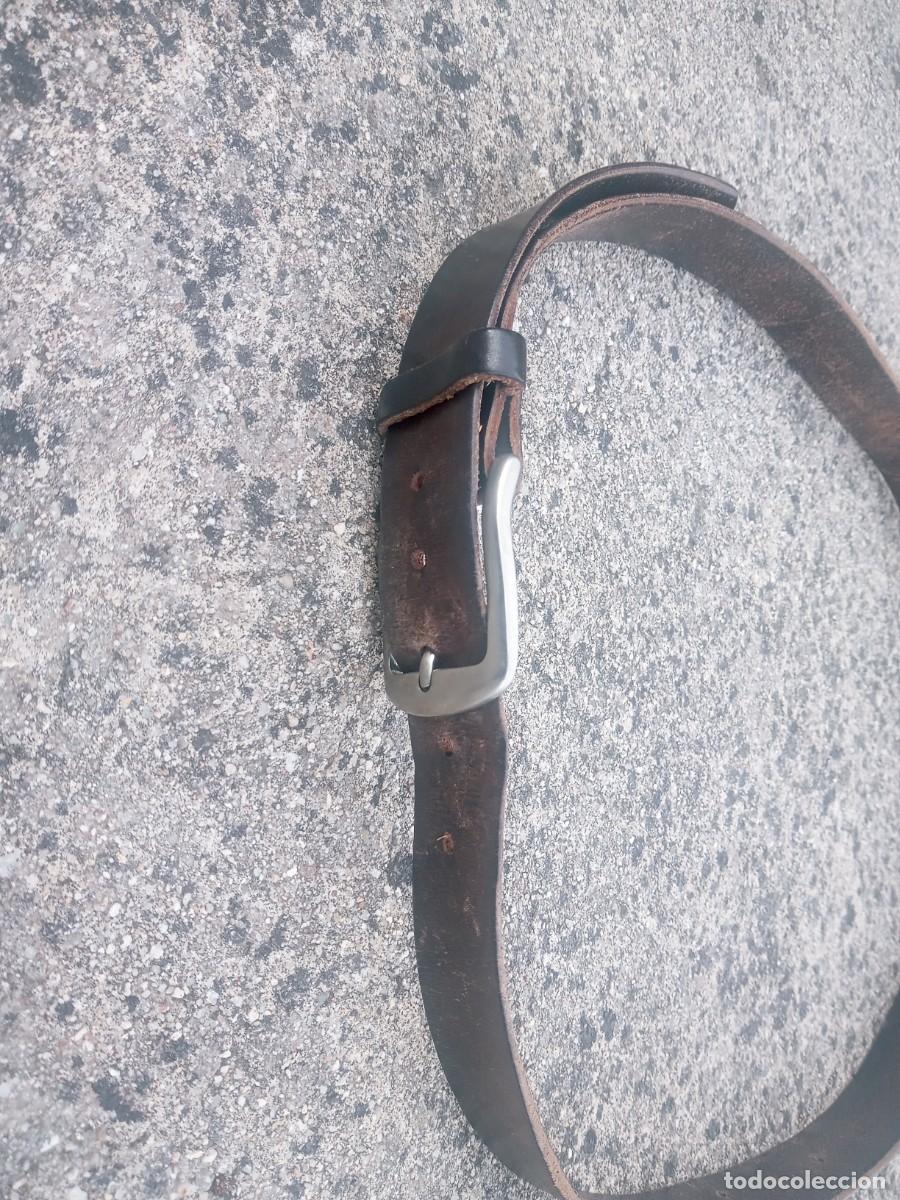 Vintage: BONITO CINTURON DE CUERO ANTIGUO. ) - Foto 2