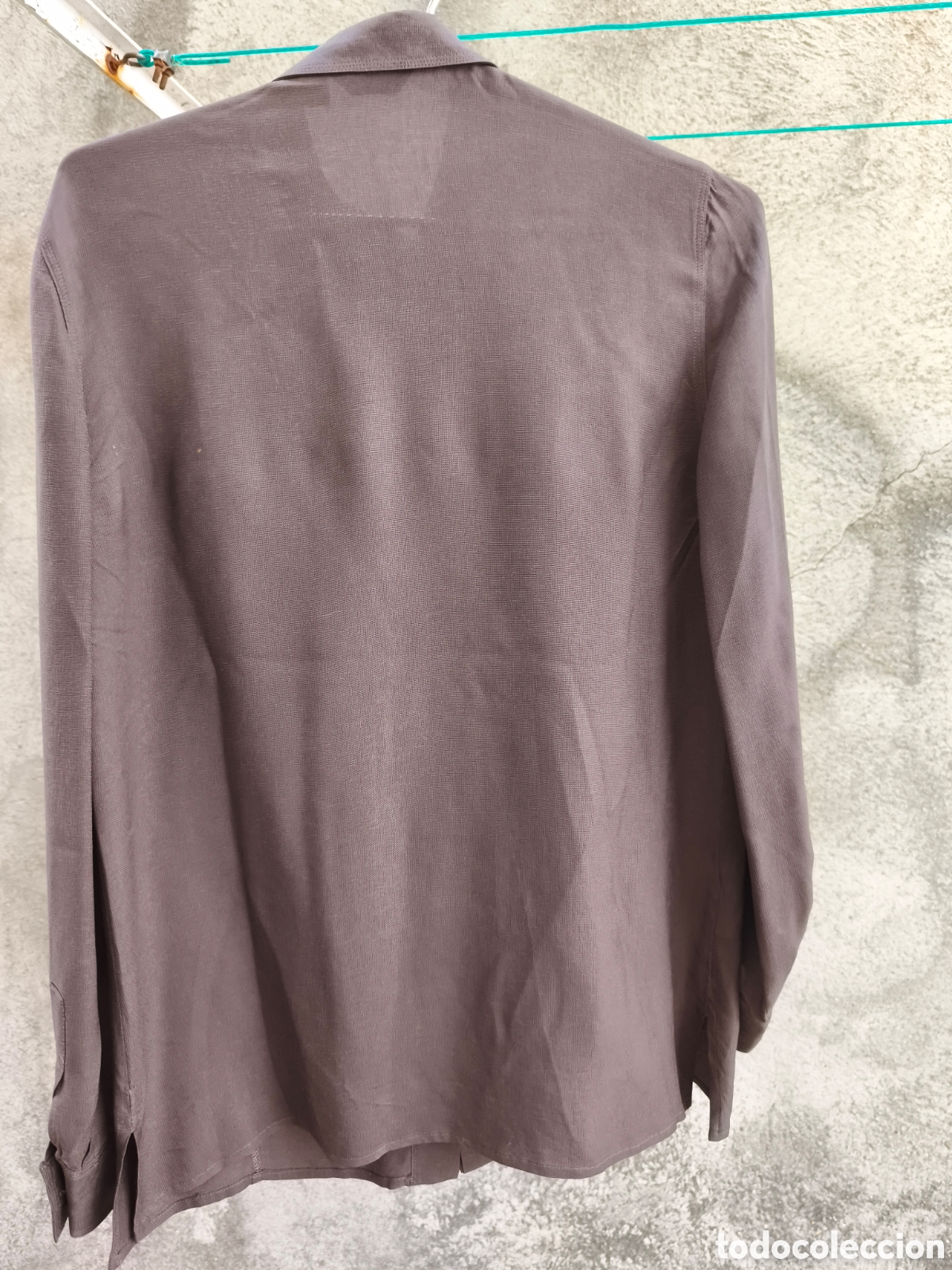 Vintage: Blusa Simorra, color chocolate - Foto 8