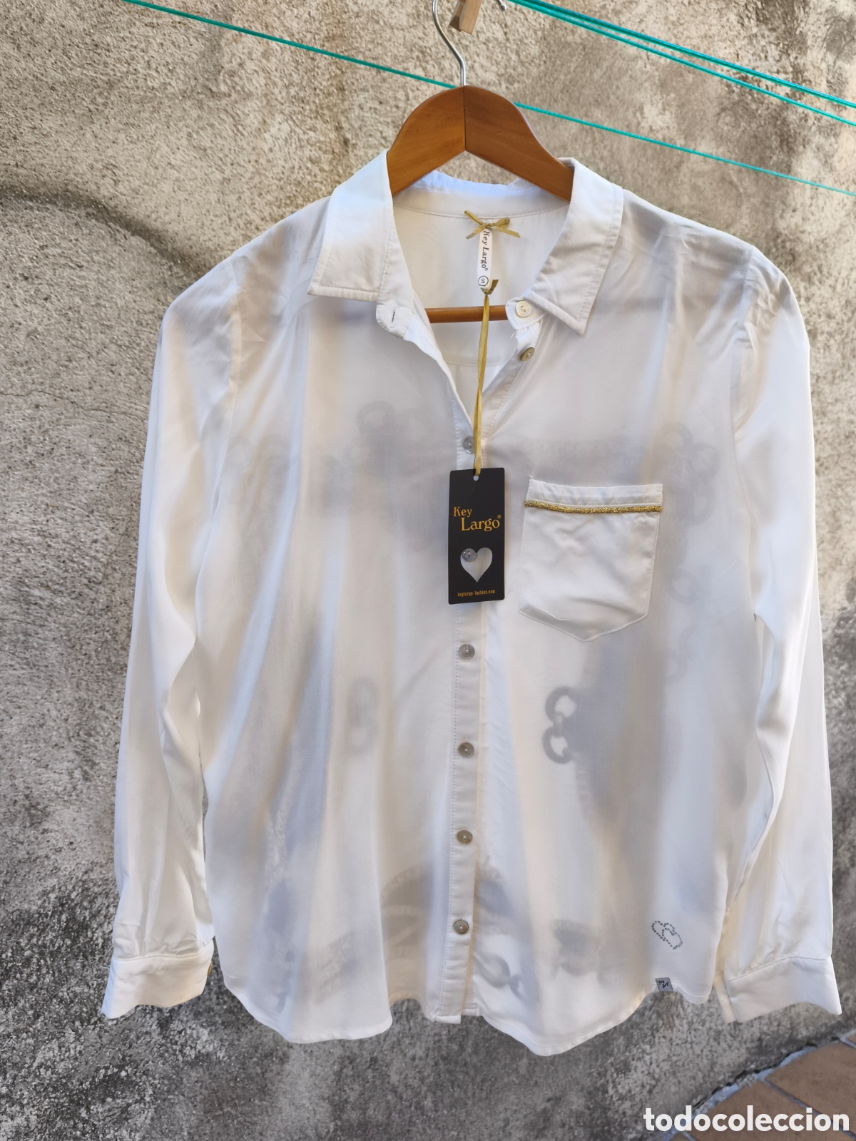 Vintage: Camisa Key Largo sin estrenar - Foto 2