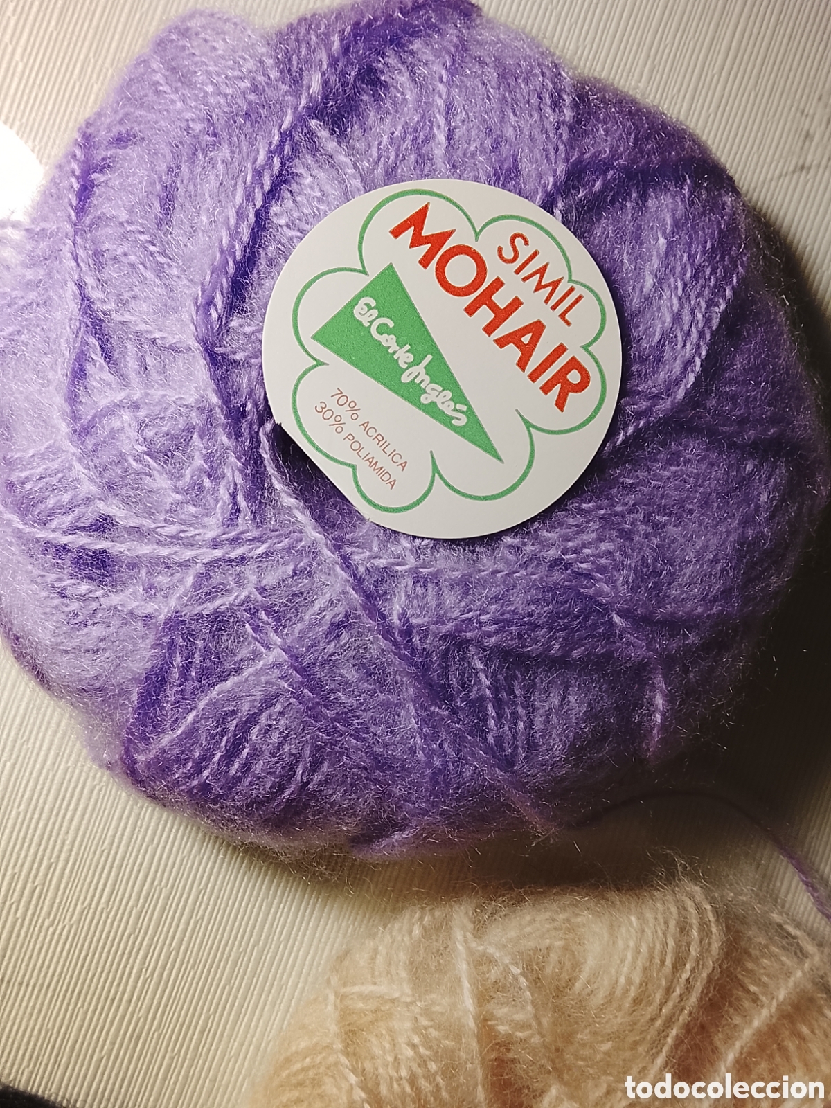 Vintage: 21 madejas de mohair,para tejer. - Foto 3