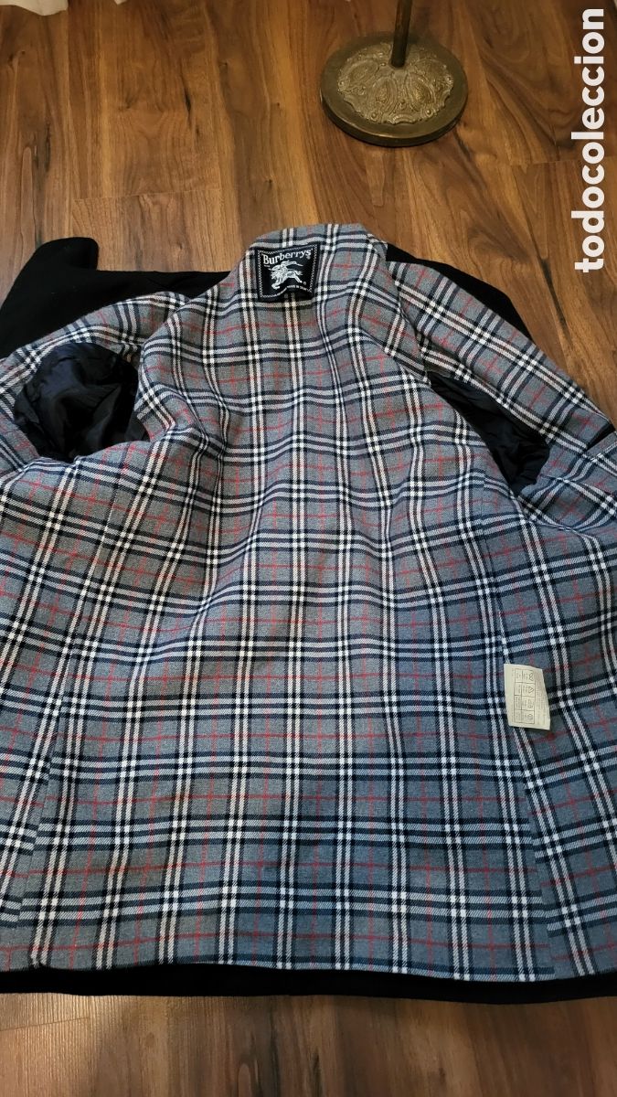 Vintage: ABRIGO BURBERRY LANA AZUL - Foto 3