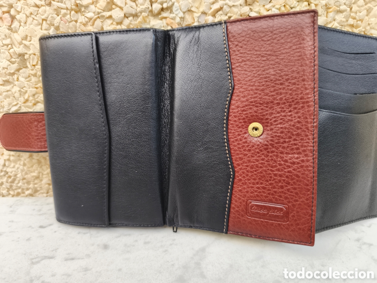 Vintage: Billetero / cartera de piel, sin estrenar - Foto 4