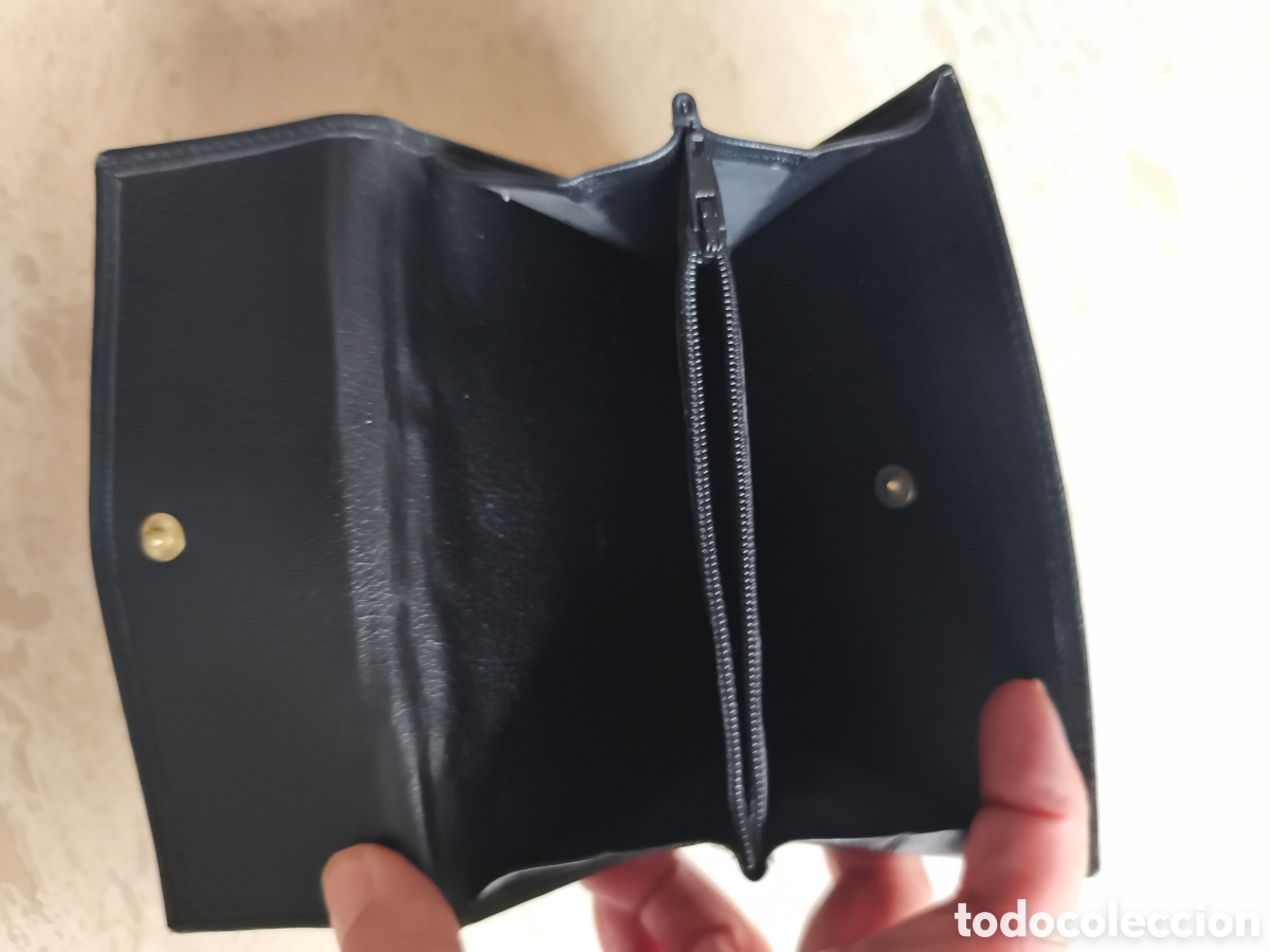 Vintage: Billetero / cartera de piel, sin estrenar - Foto 10