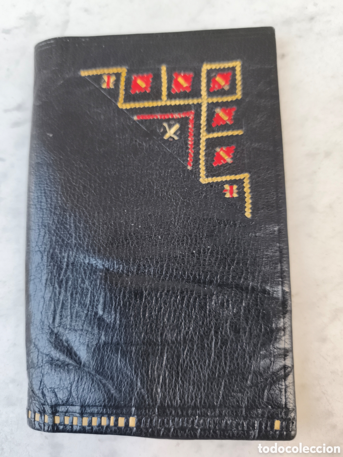 Vintage: Cartera de piel, vintage - Foto 1