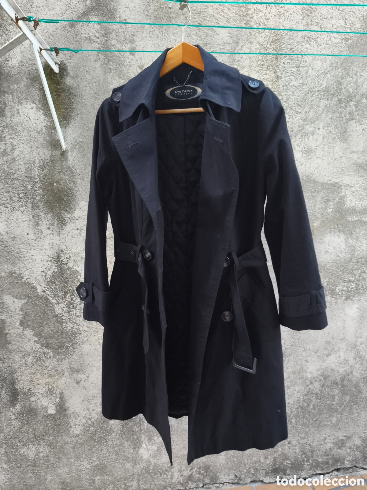 Vintage: Gabardina District Concept, impecable - Foto 3