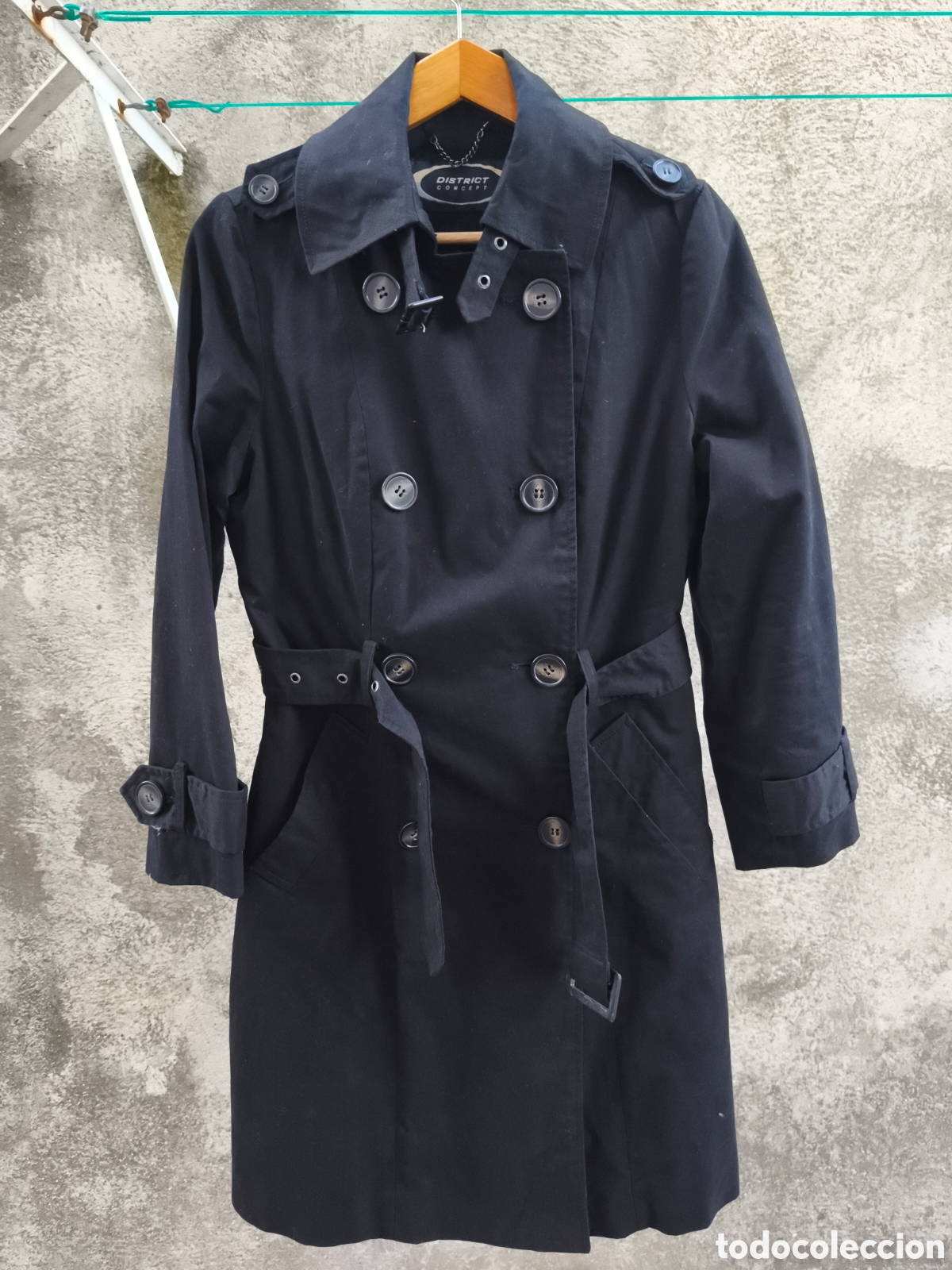 Vintage: Gabardina District Concept, impecable - Foto 6