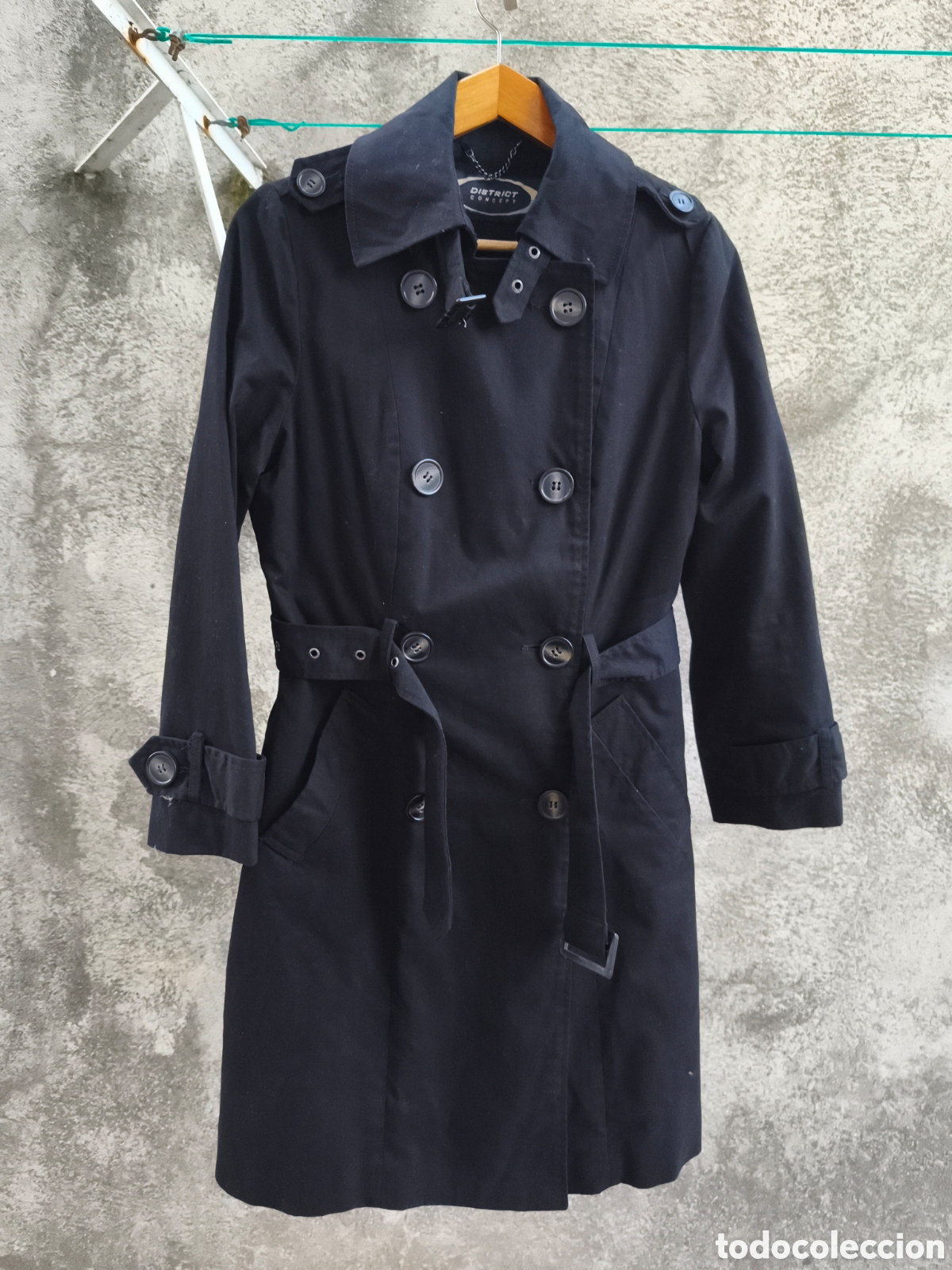 Vintage: Gabardina District Concept, impecable - Foto 7