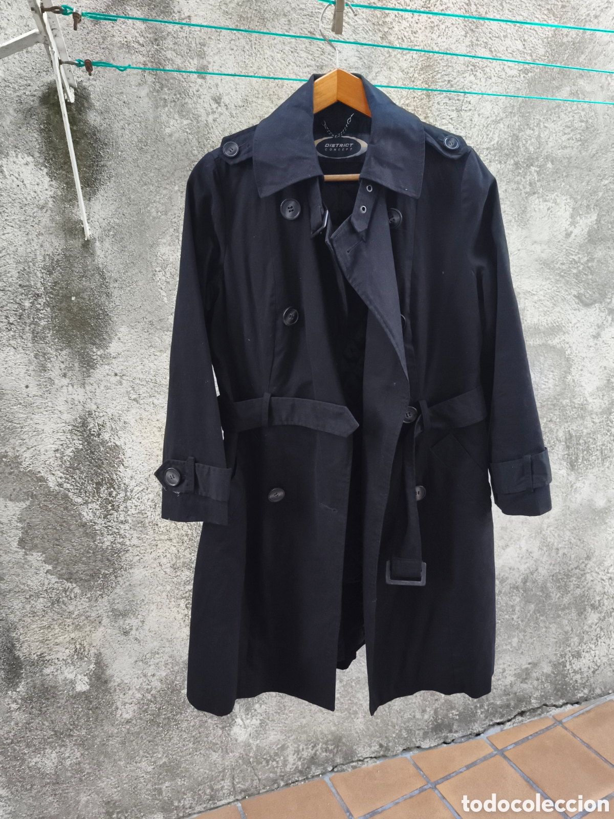 Vintage: Gabardina District Concept, impecable - Foto 10