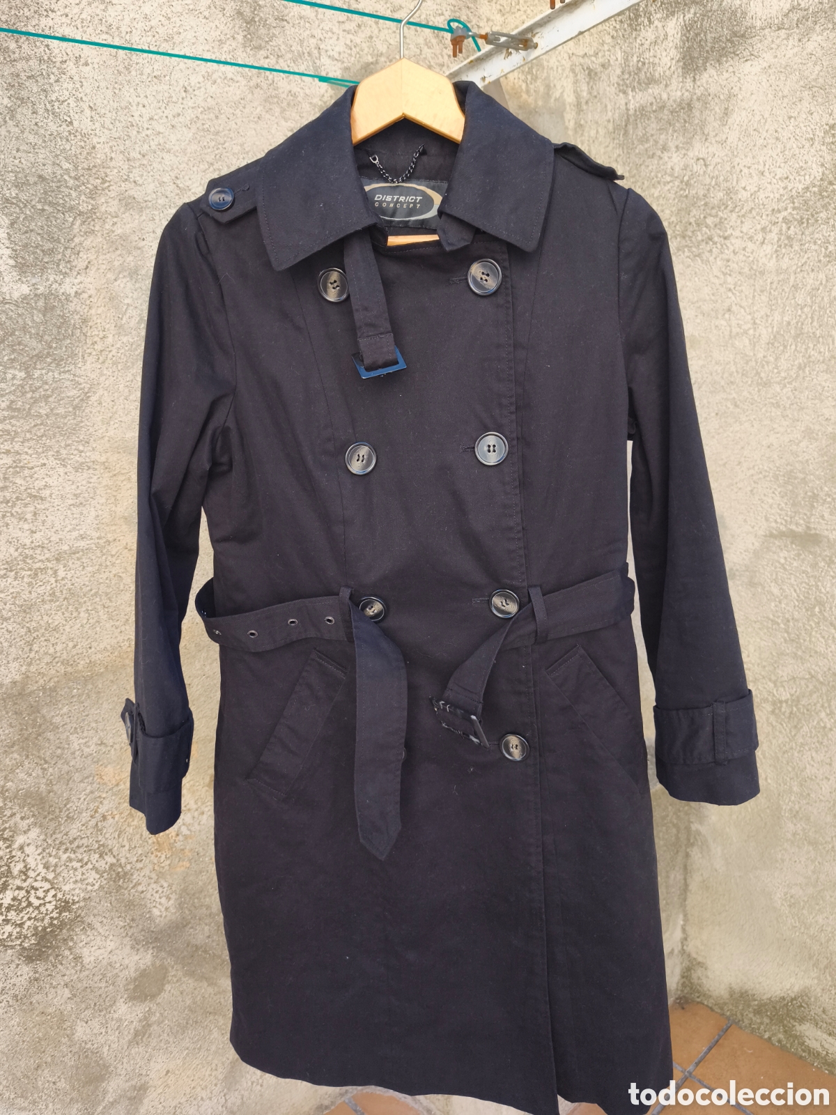 Vintage: Gabardina District Concept, impecable - Foto 12