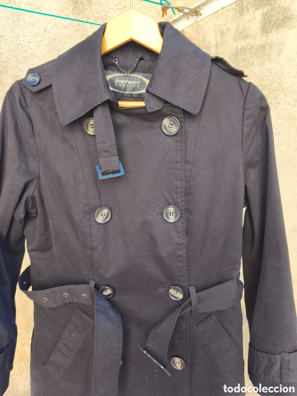 Vintage: Gabardina District Concept, impecable - Foto 13