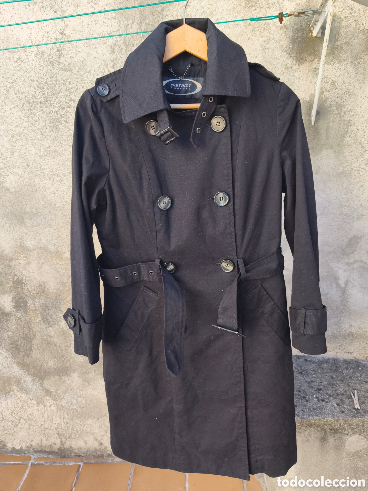 Vintage: Gabardina District Concept, impecable - Foto 16