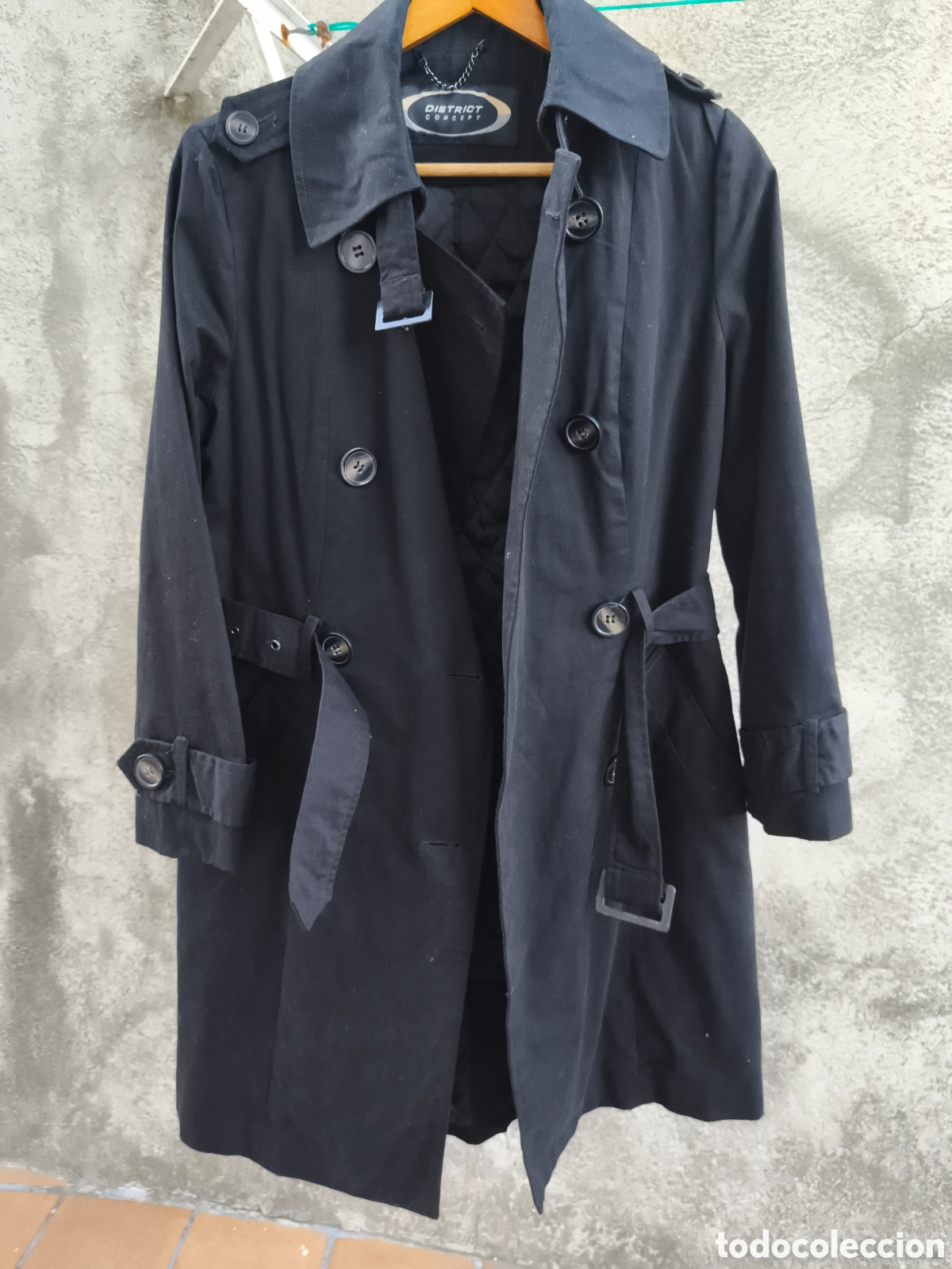 Vintage: Gabardina District Concept, impecable - Foto 1