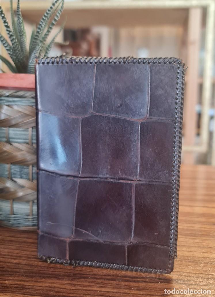 Vintage: Cartera Hombre Piel de Cocodrilo - Foto 1