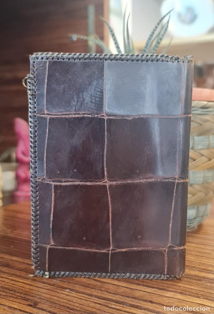 Vintage: Cartera Hombre Piel de Cocodrilo - Foto 3