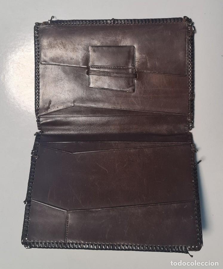 Vintage: Cartera Hombre Piel de Cocodrilo - Foto 4