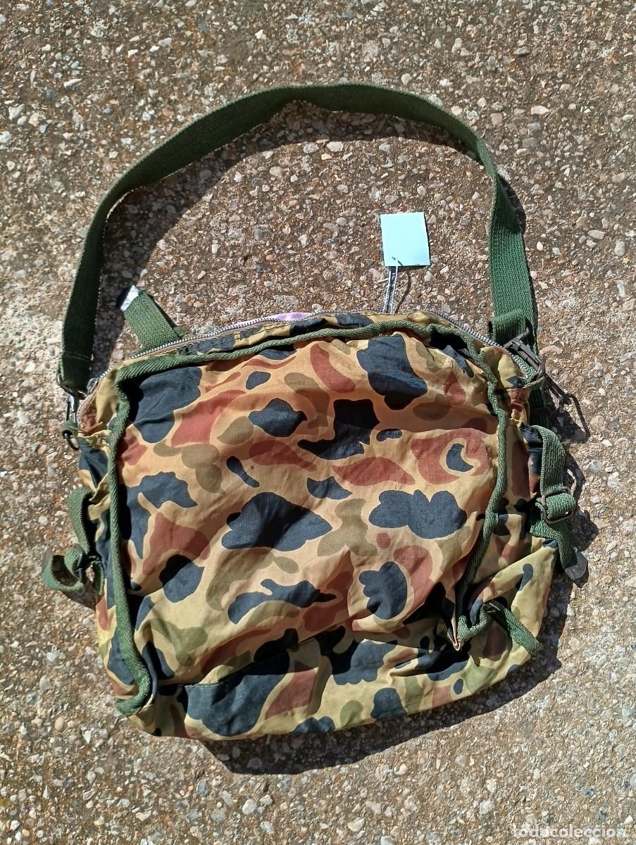 Vintage: Bolsa de transporte, camuflaje - Foto 1