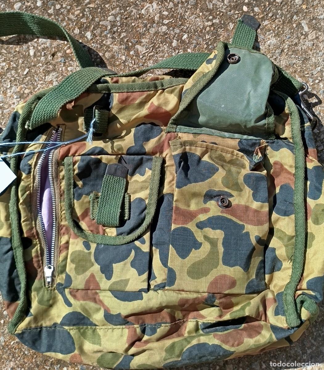 Vintage: Bolsa de transporte, camuflaje - Foto 3