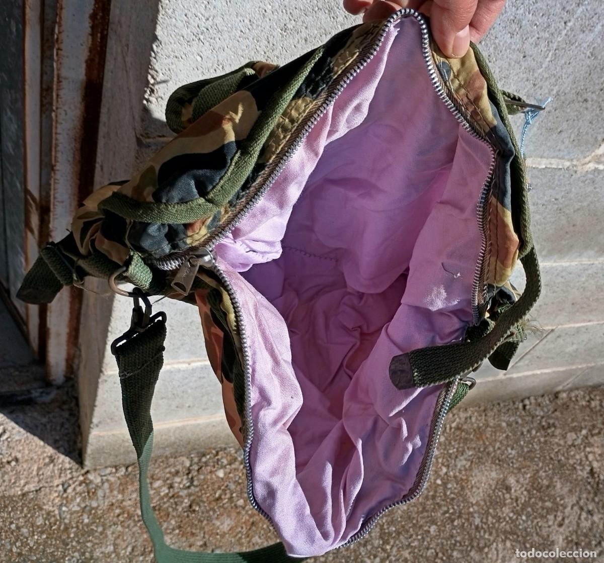 Vintage: Bolsa de transporte, camuflaje - Foto 4