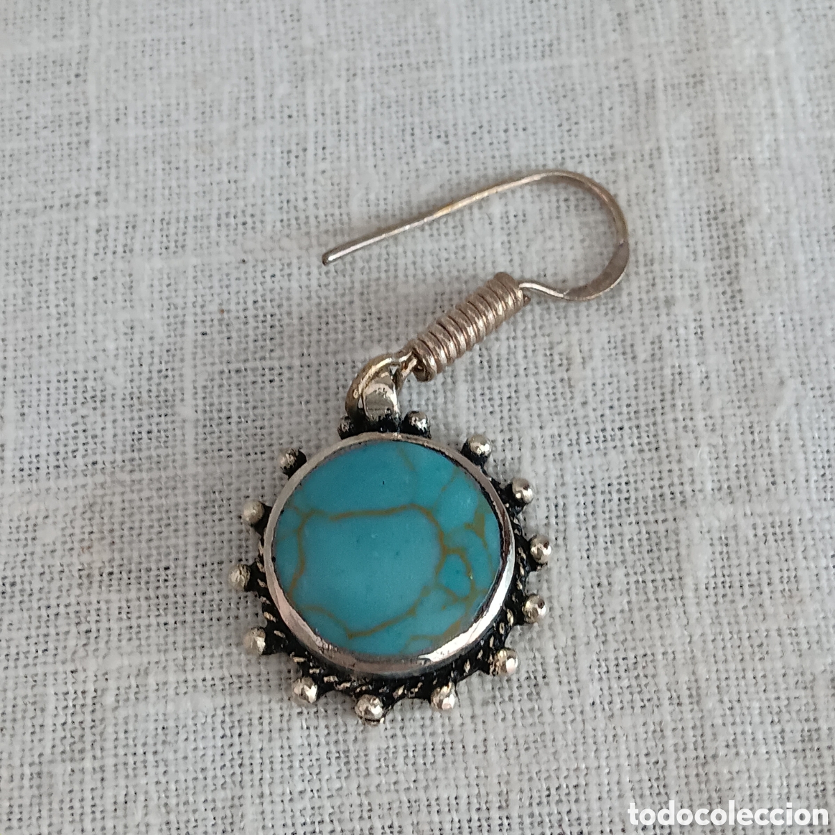 Vintage: Pendientes de plata hind&uacute; - Foto 2