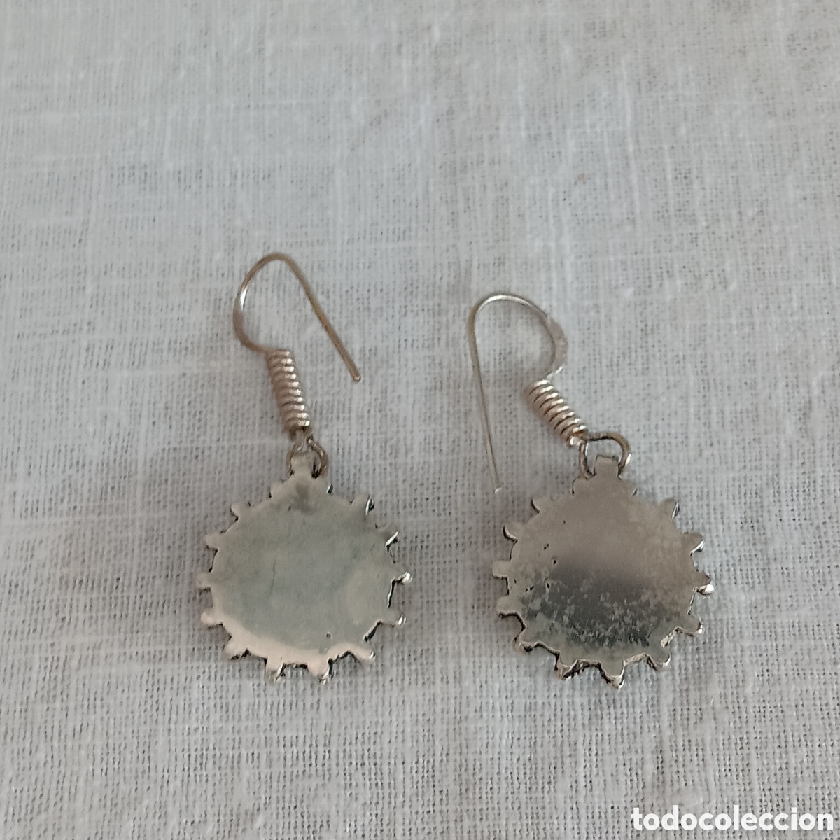 Vintage: Pendientes de plata hind&uacute; - Foto 3