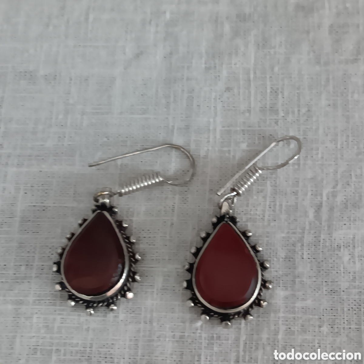 Vintage: Pendientes de plata hind&uacute; - Foto 2