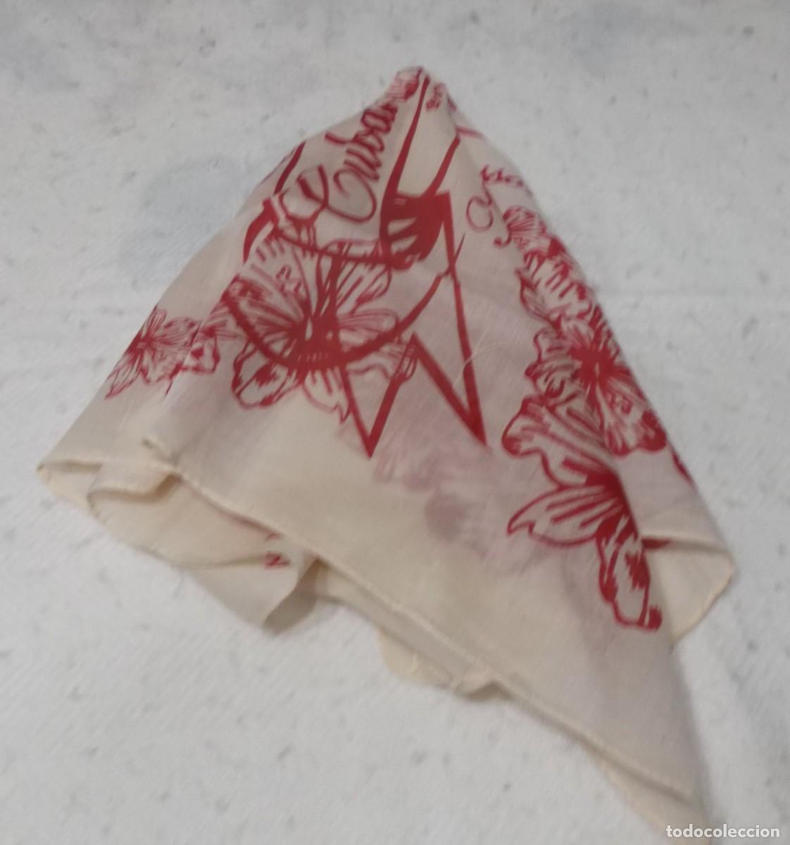 Vintage: pa&ntilde;uelo para el cuello traido de cuba - Foto 1