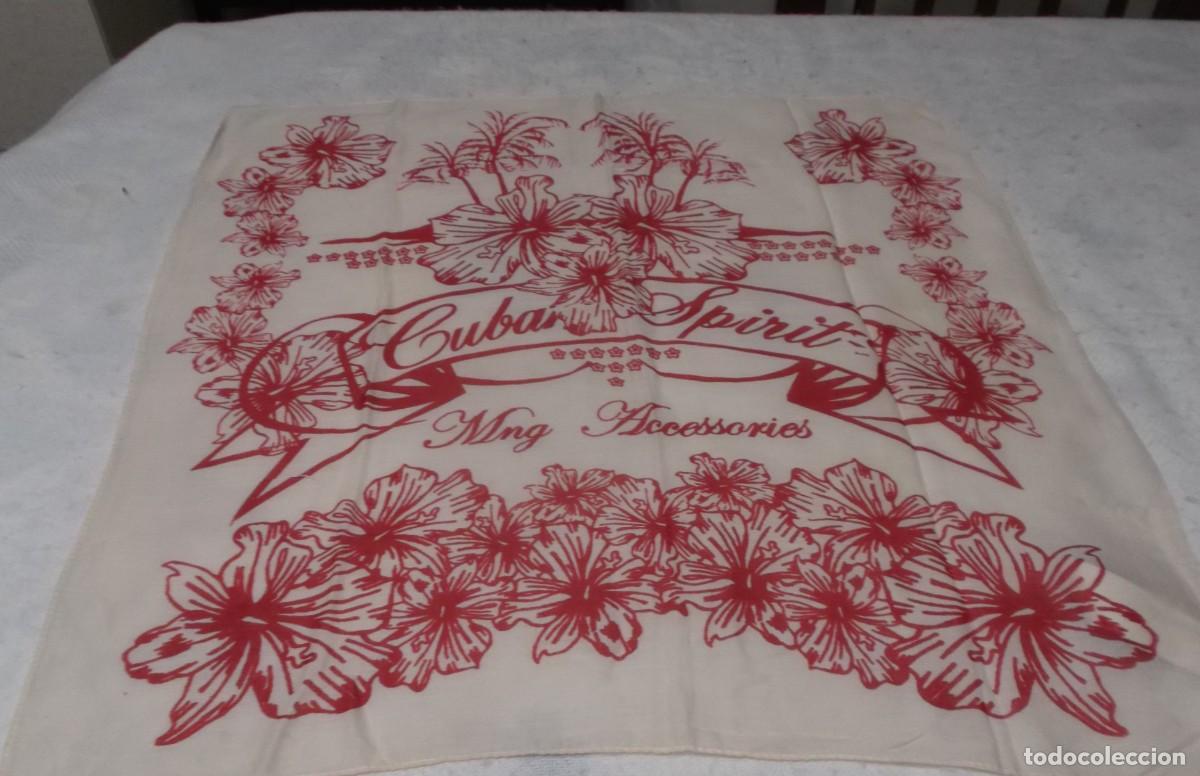 Vintage: pa&ntilde;uelo para el cuello traido de cuba - Foto 2
