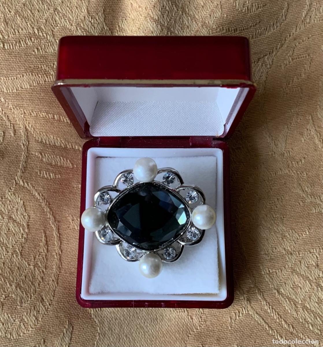 Vintage: BROCHE VINTAGE CRISTAL Y PERLAS - Foto 4