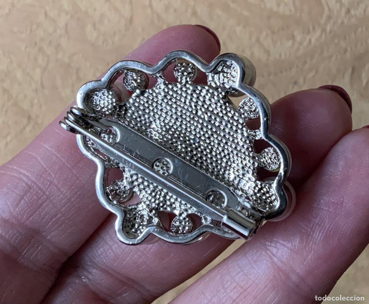 Vintage: BROCHE VINTAGE CRISTAL Y PERLAS - Foto 11