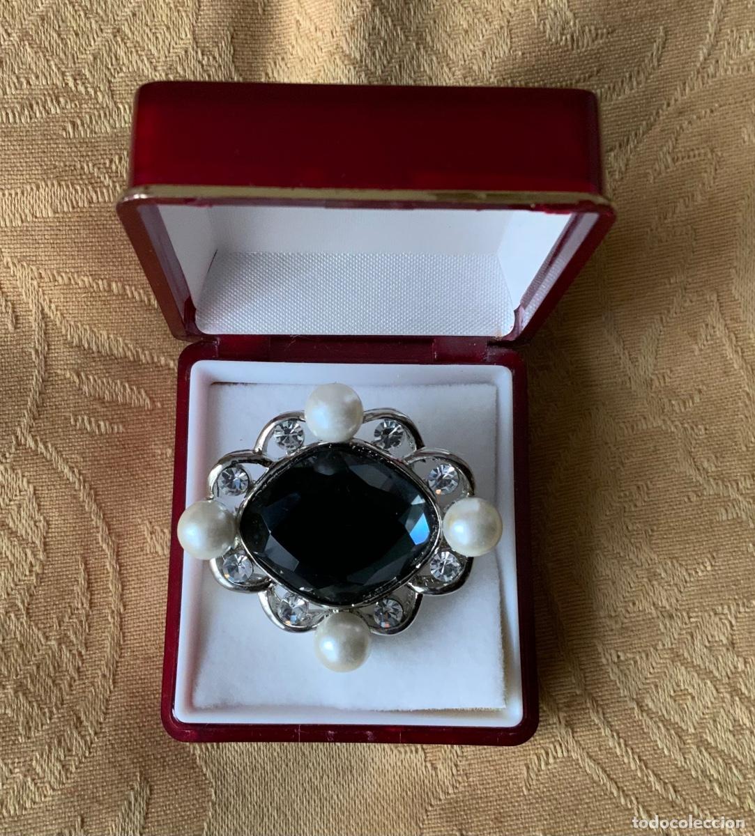 Vintage: BROCHE VINTAGE CRISTAL Y PERLAS - Foto 12
