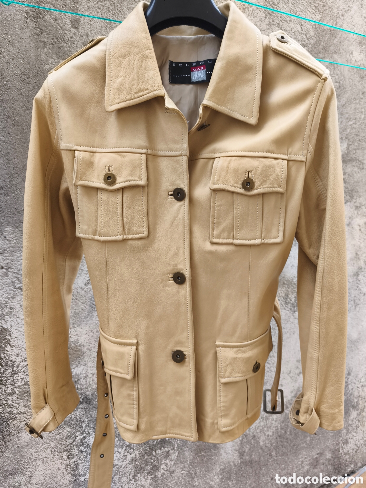 Vintage: Excelente chaqueta de piel. - Foto 3