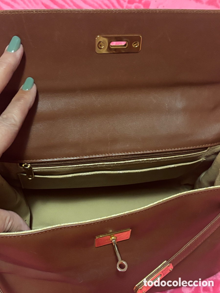 Vintage: Bolso vintage de piel - Foto 3