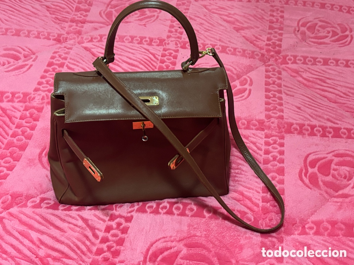 Vintage: Bolso vintage de piel - Foto 1